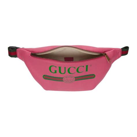 guccie pink fanny bag|fanny pack gucci cheap.